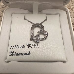 ‼️ LAST CHANCE Diamond Heart Pendant Necklace 💎